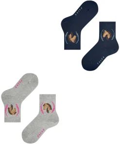 Horse 2-Pack Kinder Socken