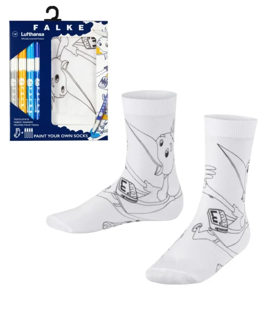 Paint Set Lufthansa Kinder Socken