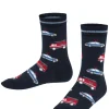 Police And Fire Cars Kinder Socken