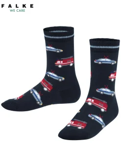 Police And Fire Cars Kinder Socken