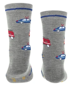 Police And Fire Cars Kinder Socken