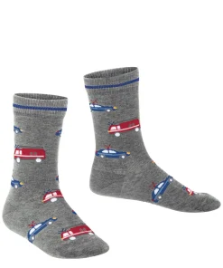 Police And Fire Cars Kinder Socken