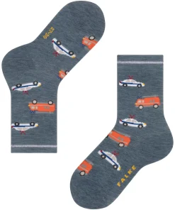 Police And Fire Cars Kinder Socken