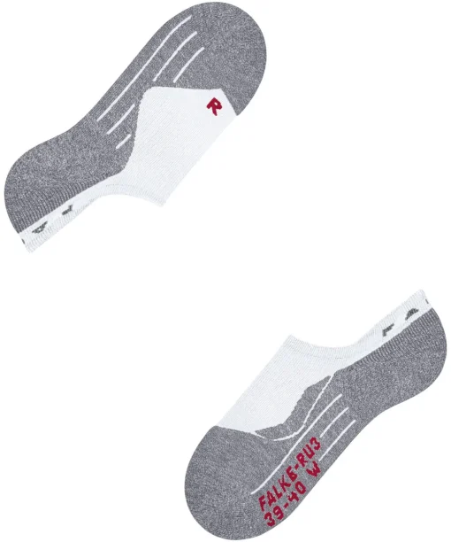 Ru3 Comfort Invisible Damen Running Füßlinge