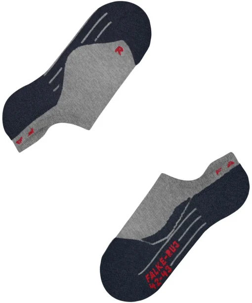 Ru3 Comfort Invisible Herren Running Füßlinge