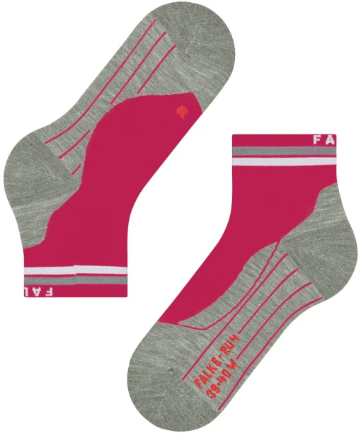 Ru4 Endurance Short Reflect Damen Running Socken