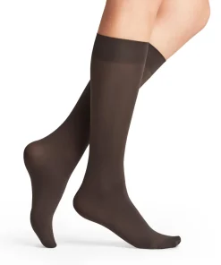 Seidenglatt 40 Den Damen Kniestrümpfe