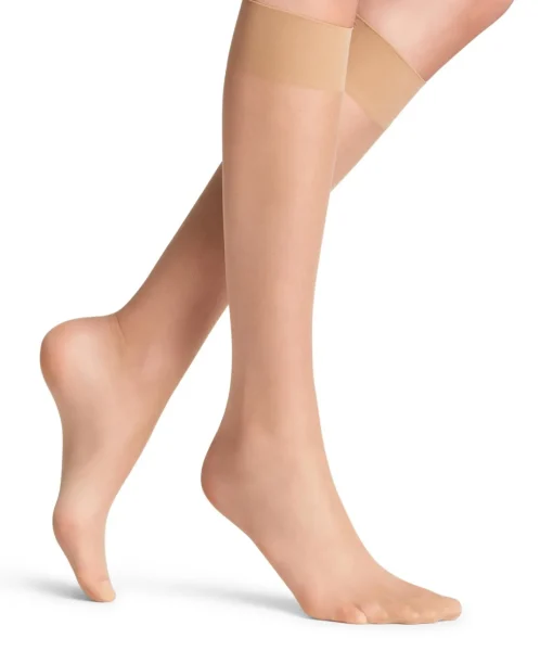 Seidenglatt 15 Den Damen Kniestrümpfe