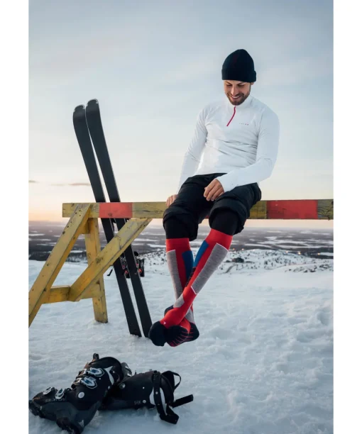 Sk4 Advanced Herren Skiing Kniestrümpfe