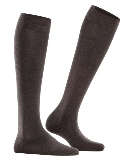 Softmerino Damen Kniestrümpfe