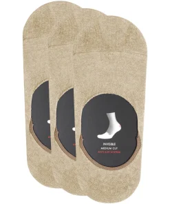 Step Medium Cut 3-Pack Herren Füßlinge