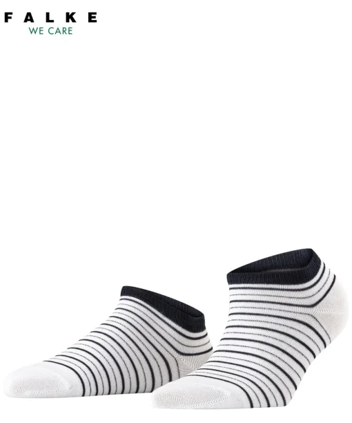 Stripe Shimmer Damen Sneakersocken