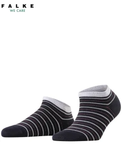 Stripe Shimmer Damen Sneakersocken