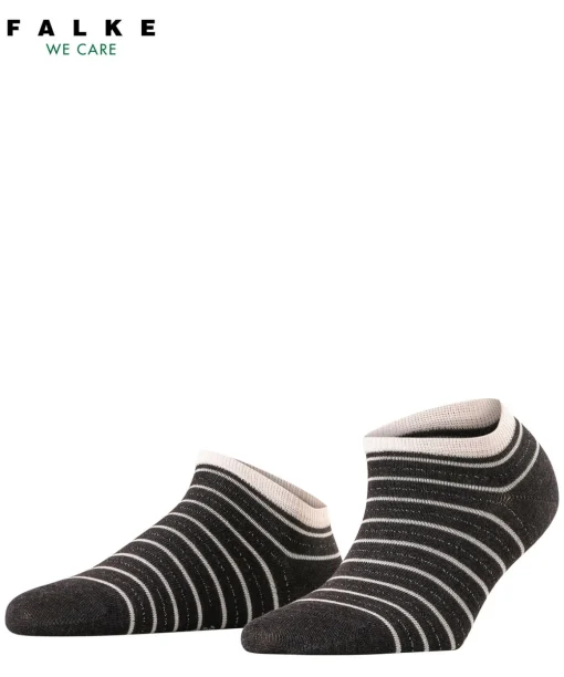 Stripe Shimmer Damen Sneakersocken