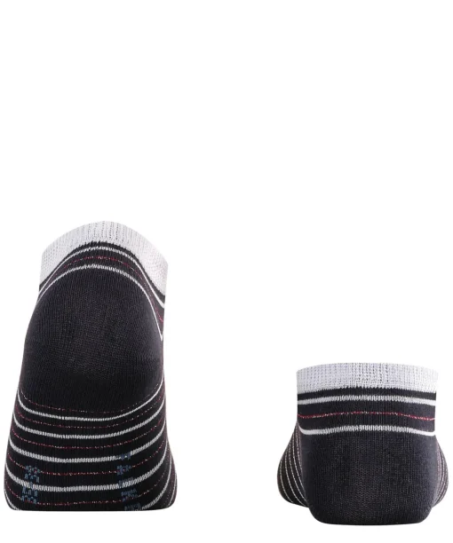 Stripe Shimmer Damen Sneakersocken