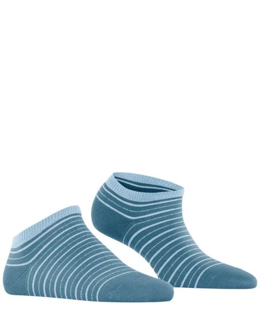 Stripe Shimmer Damen Sneakersocken