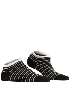 Stripe Shimmer Damen Sneakersocken
