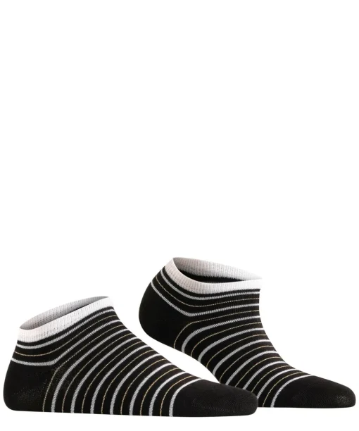 Stripe Shimmer Damen Sneakersocken