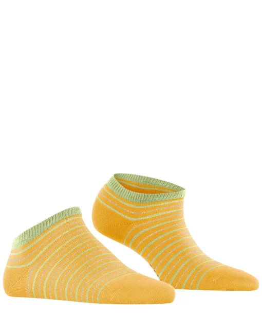 Stripe Shimmer Damen Sneakersocken