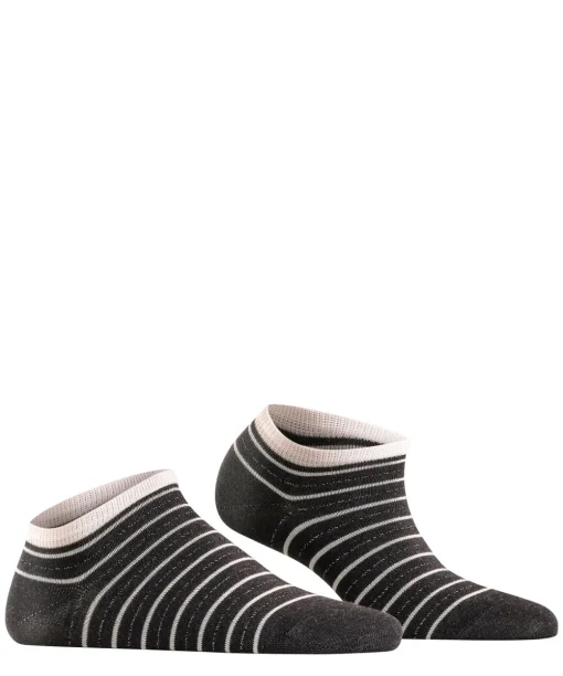 Stripe Shimmer Damen Sneakersocken