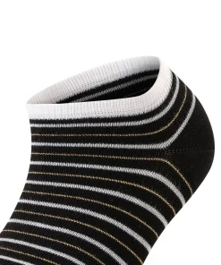 Stripe Shimmer Damen Sneakersocken