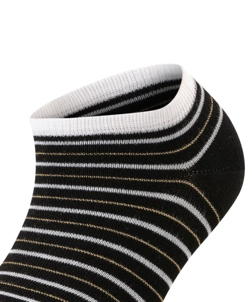 Stripe Shimmer Damen Sneakersocken