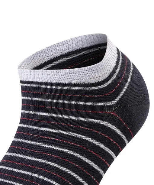 Stripe Shimmer Damen Sneakersocken