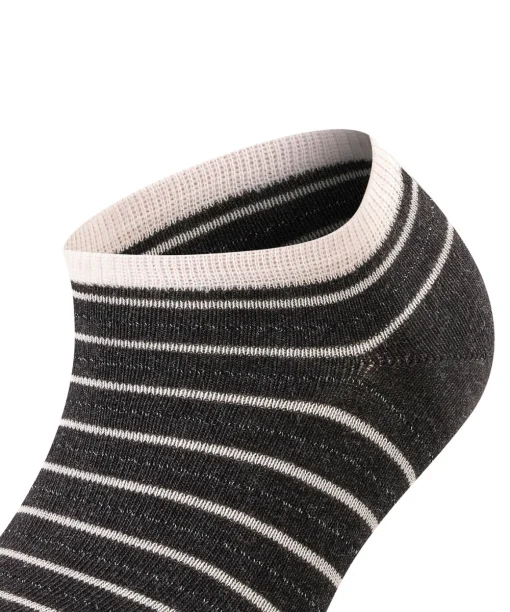 Stripe Shimmer Damen Sneakersocken