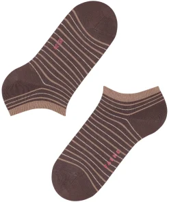 Stripe Shimmer Damen Sneakersocken