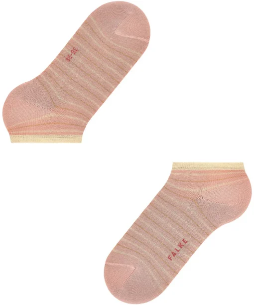 Stripe Shimmer Damen Sneakersocken