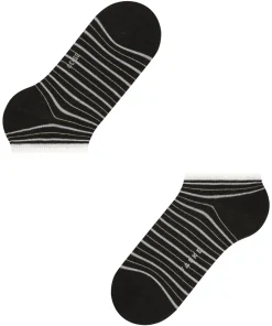 Stripe Shimmer Damen Sneakersocken