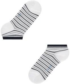 Stripe Shimmer Damen Sneakersocken