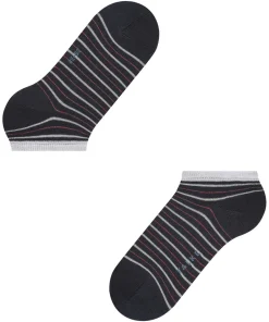 Stripe Shimmer Damen Sneakersocken