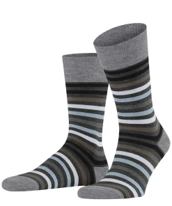 Tinted Stripe Herren Socken