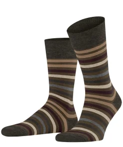Tinted Stripe Herren Socken