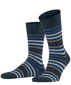 Tinted Stripe Herren Socken