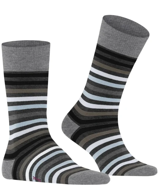 Tinted Stripe Herren Socken