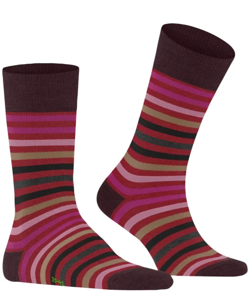 Tinted Stripe Herren Socken