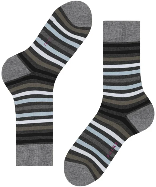 Tinted Stripe Herren Socken
