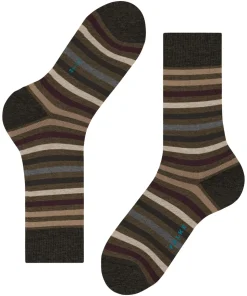 Tinted Stripe Herren Socken