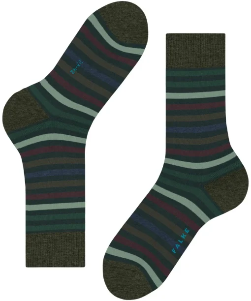 Tinted Stripe Herren Socken