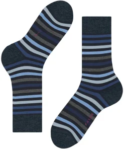 Tinted Stripe Herren Socken