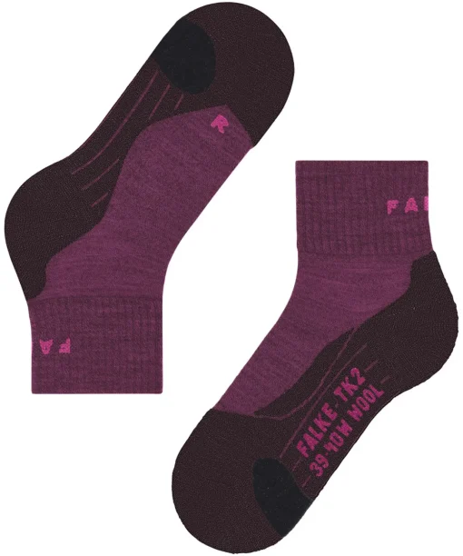 Tk2 Explore Wool Short Damen Trekking Socken
