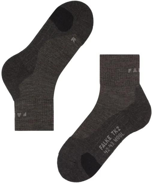 Tk2 Explore Wool Short Herren Trekking Socken